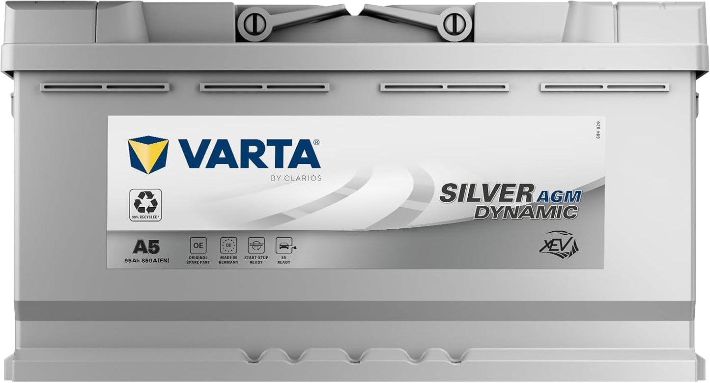 Batteria a5 varta agm xev 95ah