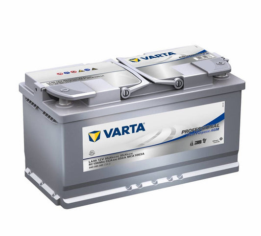 Batteria per barca varta agm 12v